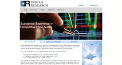 Desktop Screenshot of insularesearch.com
