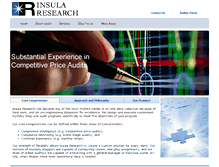 Tablet Screenshot of insularesearch.com